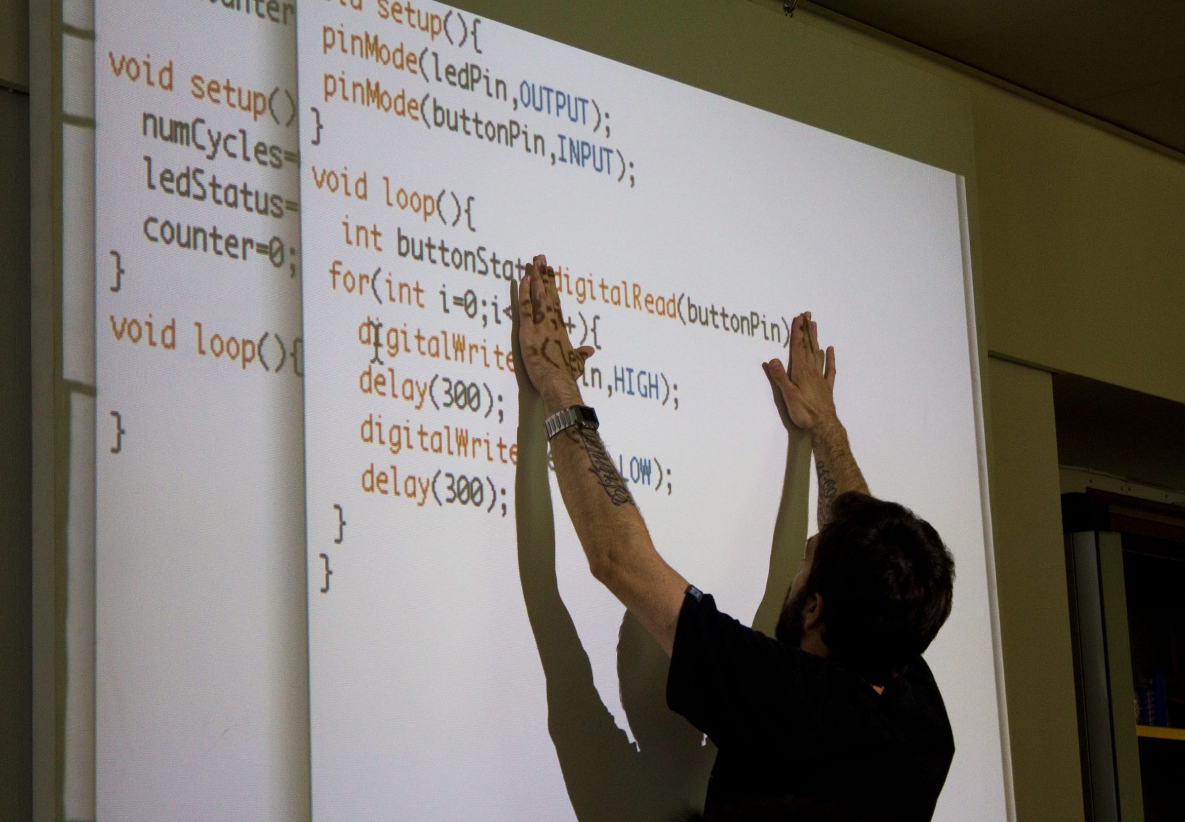 A photo of the studio